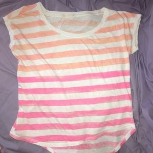 Ardene Peach, Pink, Orange Loose fitted t-shirt
